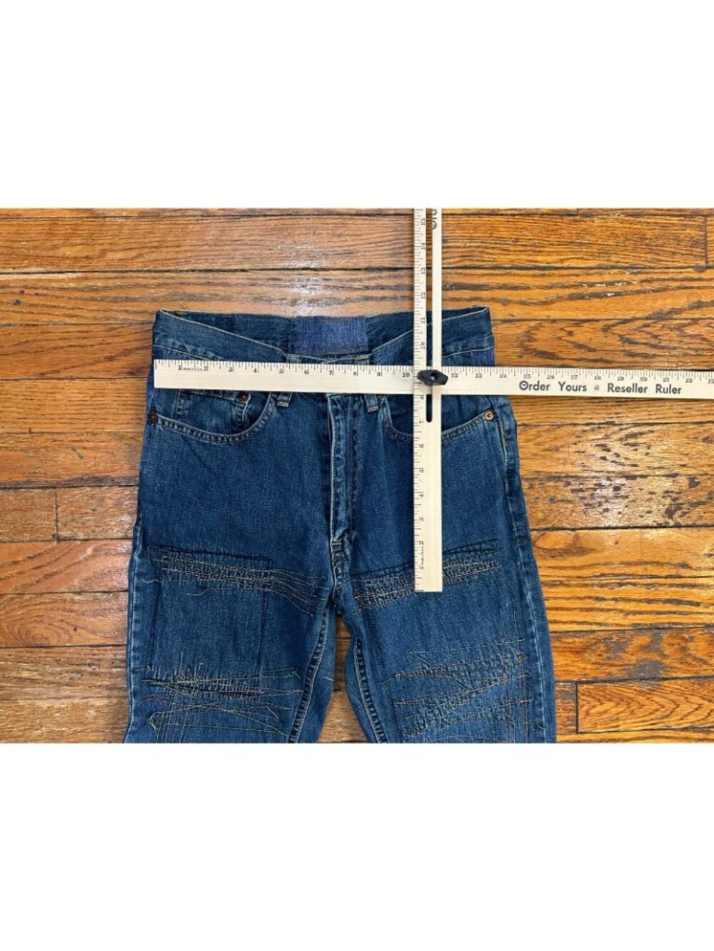 Hysteric Glamour "FREE" Jeans size 26 x 36 made in Japan vintage Y2K - Picture 5 of 7